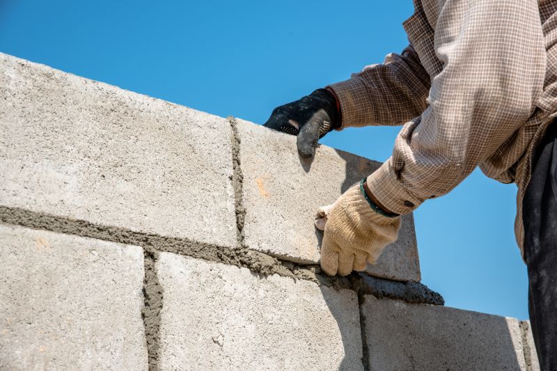 Concrete Blocks Installation in Boston, MA