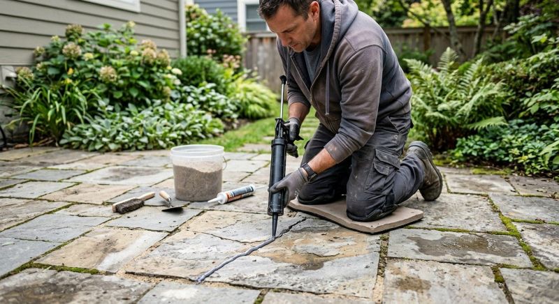 Brick Crack Sealing Service